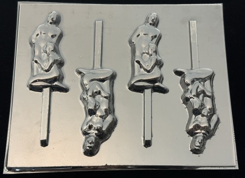 117x Blow Job Chocolate or Hard Candy Lollipop Mold - Molds N More