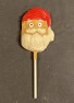 236 Santa Face Chocolate or Hard Candy Lollipop Mold