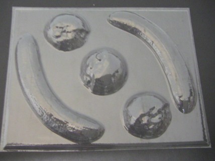 1515 Banana Split Ice Cream Chocolate Candy Mold 1515 Banana Split Ice Cream Chocolate Candy Mold